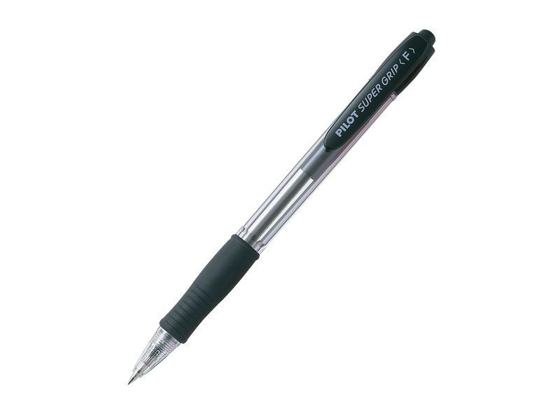 4902505154645_1 HEMIJSKA OLOVKA PILOT SUPER GRIP F CRNA