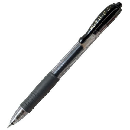 ROLER PILOT G2 0.7 CRNI