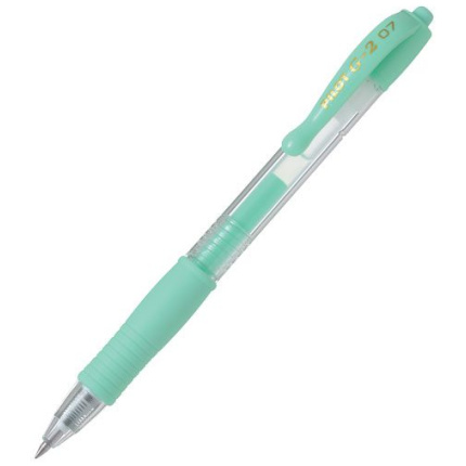 ROLER PILOT G2 0.7 PASTEL ZELENI