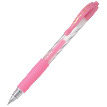 ROLER PILOT G2 0.7 PASTEL ROZI