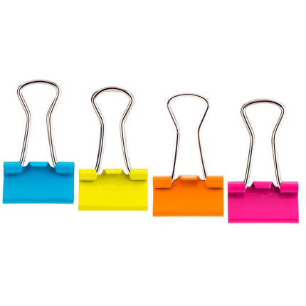 ŠTIPALJKE ZA PAPIR DELI U BOJI 15x0,4mm E8557