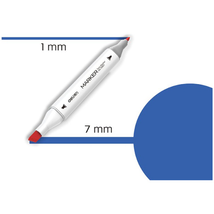 MARKER SKETCH DELI 72 NAPOLEON PLAVA 70801A-72