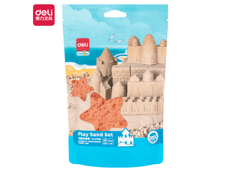 6921734948984_1 KINETIČKI PESAK DELI 500g NARANDŽASTI 67868CORAL