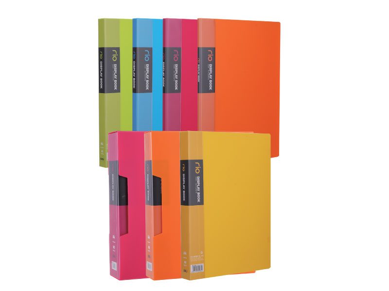 6921734950376_1 FASCIKLA DELI DISPLAY – CLEAR BOOK NEON 100 lis. E5037