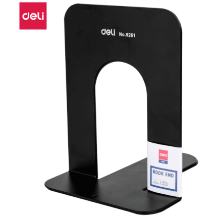 DRŽAČ ZA KNJIGE DELI CRNI 16cm E9261