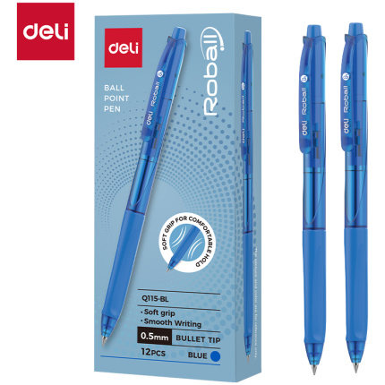 HEMIJSKA OLOVKA DELI PLAVA 0,5mm (trougaoni grip) EQ115