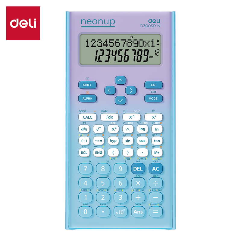 6932673747125_1 KALKULATOR MATEMATIČKI ED300SR-N neonup ljubičasti