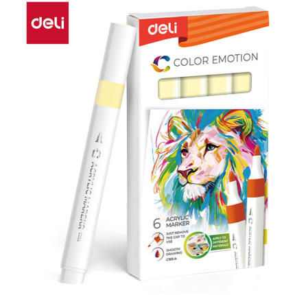 AKRILNI MARKER DELI SVETLO ŽUTI COLOR EMOTION EC193A-Light Yellow