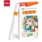 MARKER DELI AKRILNI NARANDŽASTI COLOR EMOTION EC193A-Orange