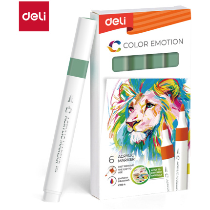AKRILNI MARKER DELI BLEDO ZELENI COLOR EMOTION EC193A-Pale Green