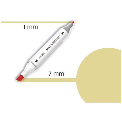 MARKER SKETCH DELI 49 PASTELNO ZELENA 70801A-49
