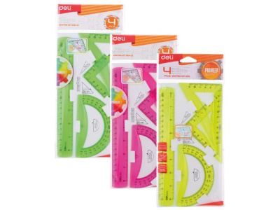 GEOMETRIJSKI SET DELI 1/4 20cm EG00402