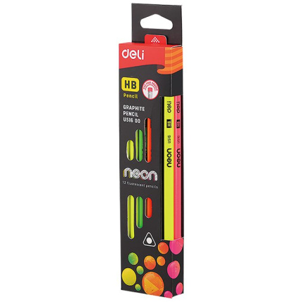 GRAFITNE OLOVKE DELI NEON HB 1/12 EU51600