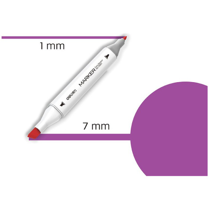 MARKER SKETCH DELI 81 LJUBIČASTA 70801A-81
