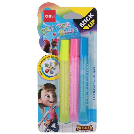 LEPAK GLITTER DELI NEON 12ml 3 BOJE EA71201