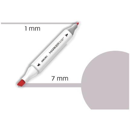 MARKER SKETCH DELI WG3 SVETLO TOPLO SIVA 70801A-WG3