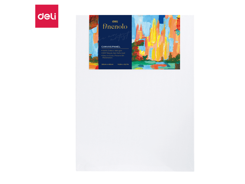 6941798407173_1 SLIKARSKO PLATNO DELI PANEL 100% pamuk, 280g/m2,30cm*40cm EC280-5