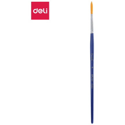 ČETKICA UMETNIČKA DELI OKRUGLA NARANDŽASTA BR 2 SET 1/6 EC283-2