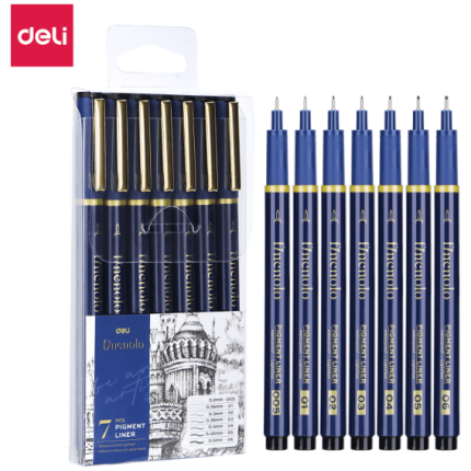 FLOMASTER FINELINER DELI SET 1/7 EQ909