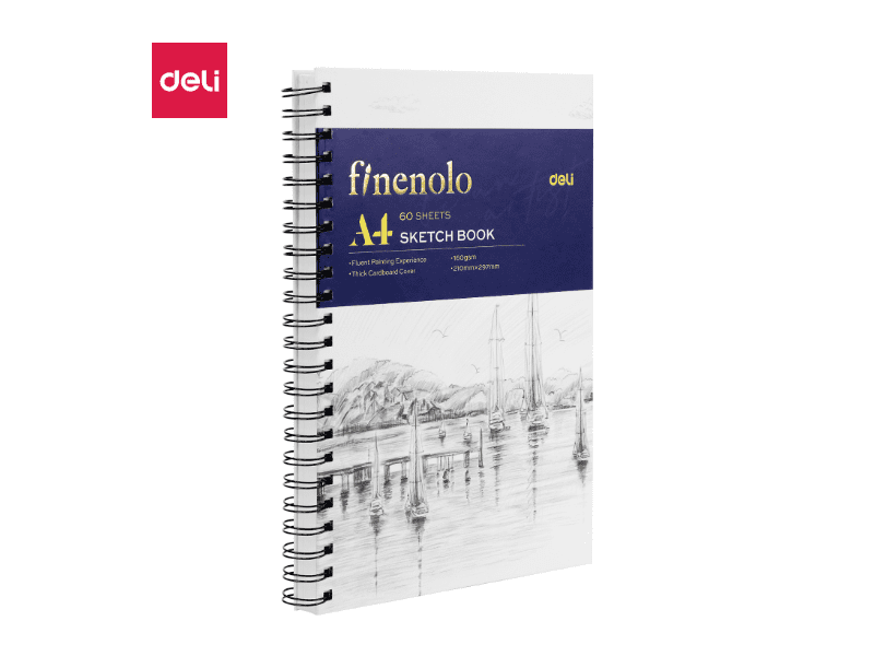 6941798424040_1 BLOK ZA CRTANJE DELI Sketch book, A4, 60 lista, 160g EC275