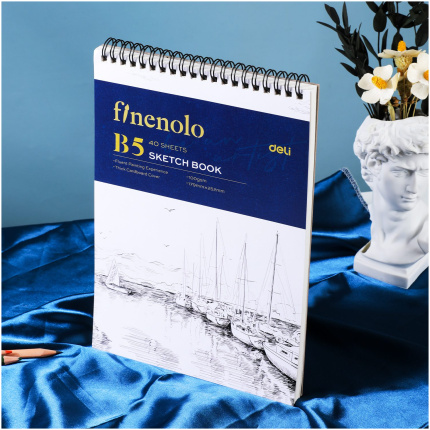 BLOK ZA CRTANJE DELI Sketch book, B5, 40 lista, 100g EN025