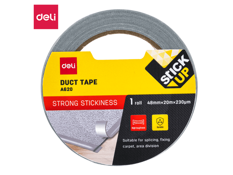 6941798478722_1 DUCT TRAKA DELI 48mmX20m – 230mic SREBRNA EA620