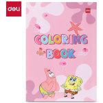 BOJANKA DELI SUNĐER BOB PINK 250m*176(mm), 12 lista, 120g papir EN053
