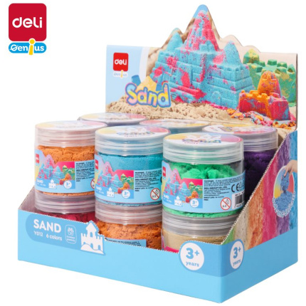 KINETIČKI PESAK DELI 150g MIX BOJA EY012