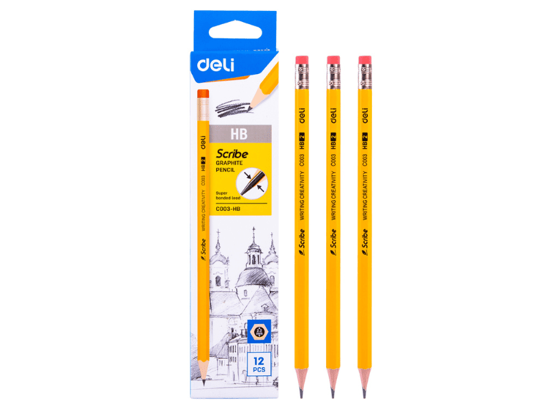 6973083725457_1 GRAFITNE OLOVKE DELI EC003-HB