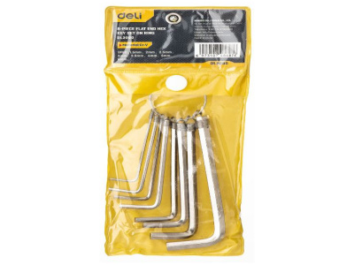 SET IMBUS KLJUČEVA DELI EKONOMIK 1,5-6MM, 8KOM EDL3080