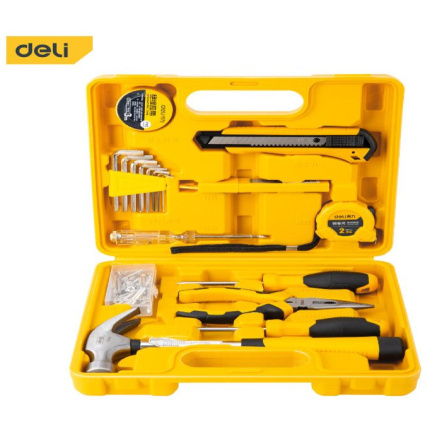 SET RUČNOG ALATA U KOFERU DELI, 18KOM EDL1018J