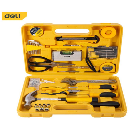 SET RUČNOG ALATA U KOFERU DELI, 38KOM EDL1038J