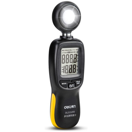 MERAČ JAČINE SVETLA – LUKSMETAR DELI 0-200000LUX DL333205