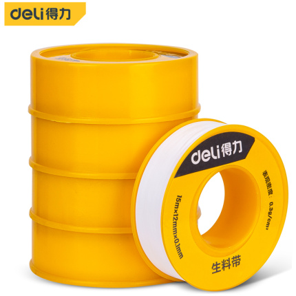 Teflon traka 15mx12mmx0,1mm 5kom DELI DL389515