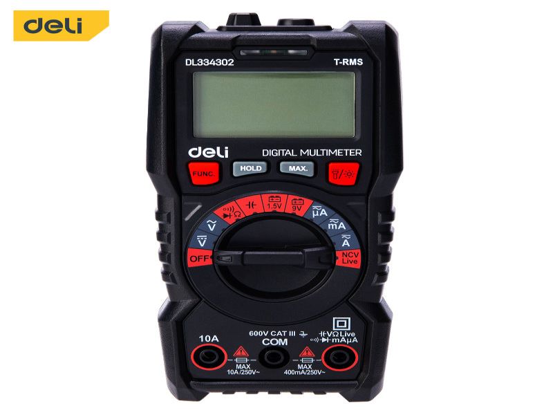 6974173011320_1 TRMS DIGITALNI MULTIMETAR DELI CATIII 600V EDL334302