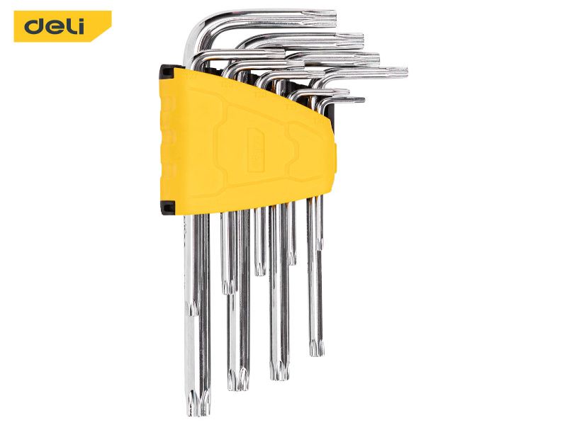 6974173013348_1 SET DUGIH TORX KLJUČEVA DELI T10-T50, 9KOM EDL3091