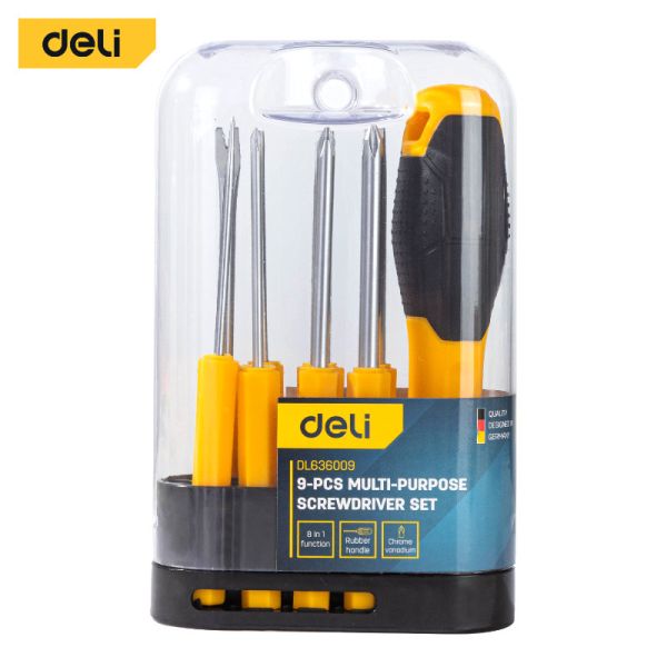 6974173015052_1 SET ODVIJAČA SA 9 DELOVA DELI EDL636009