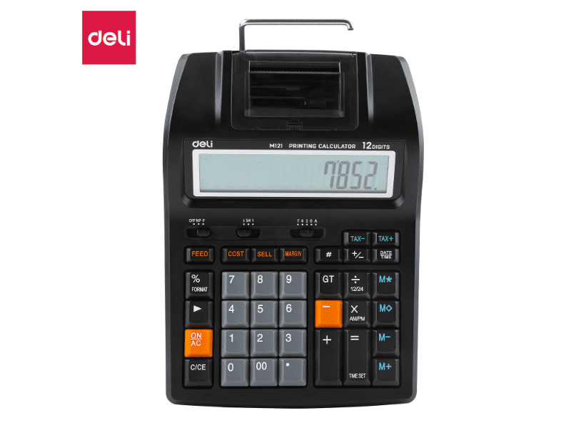 6974776208615_1 KALKULATOR DELI – RAČUNSKA MAŠINA EM121-EU