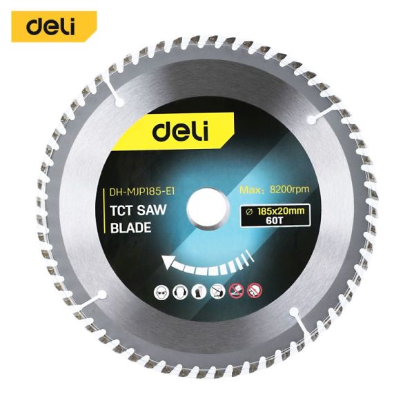 6975495593662_1 LIST KRUŽNE TESTERE ZA DRVO DELI 60Z 185X20MM EDH-MJP185-E1