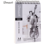 BLOK ZA CRTANJE DELI DMAST PEBEO SKETCH BOOK A4, 60 LISTA, 160g PAPIR EC360