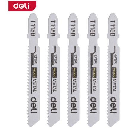 UBODNA TESTERA ZA METAL 5KOM 50MM 12Z DELI EDH-QJT012-E4