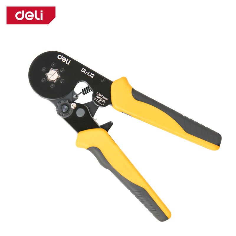 6977657254541_1 KLEŠTA ZA KRIMPOVANJE 0,25-6MM² DELI EDL-L12