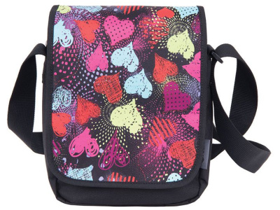 PULSE TORBICA BLACK HEARTS