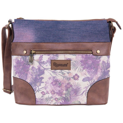 PULSE TORBA NA RAME JEANS FLORAL