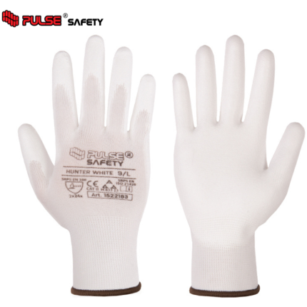 Zaštitne rukavice Hunter White, PU, vel. 9