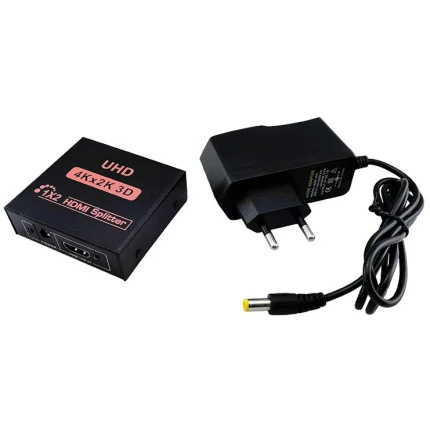 E-GREEN 2.0 HDMI spliter 2x out 1x in 4K x 2K