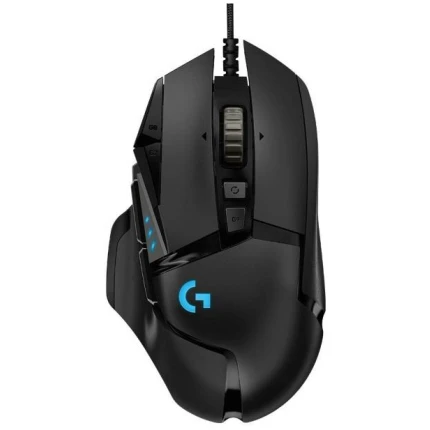 LOGITECH G502 HERO Gaming USB crni miš