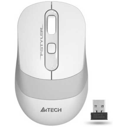 A4 TECH FG10 FSTYLER Wireless USB beli miš