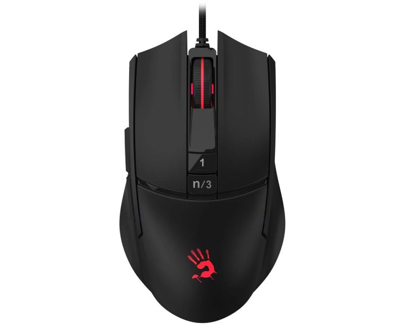 MIS02159_1 A4 TECH L65 Max Bloody RGB Gaming Stone Black USB miš crni