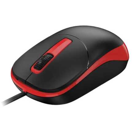 GENIUS DX-123 USB Optical crno-crveni miš
